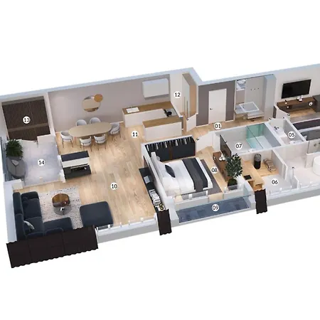 Neu - Sylter Royal - Luxus Dachgeschoss Apartment